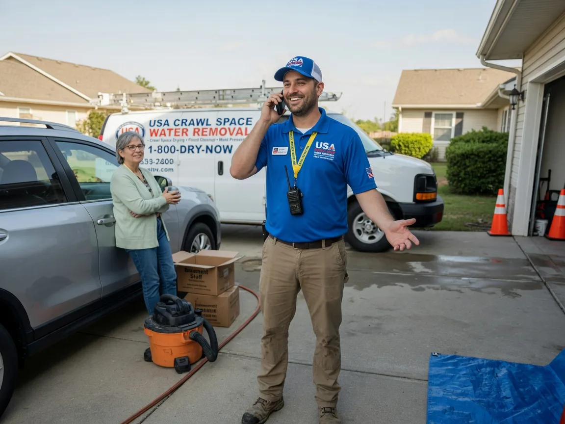 Crawl Space Water Removal Hermann, MO FAQs